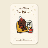 Hard enamel accessory made of metal with enamel coating and rubber clutch backing. Suitable for decoration on bags, jackets, and hats.

Approx. 1 in.