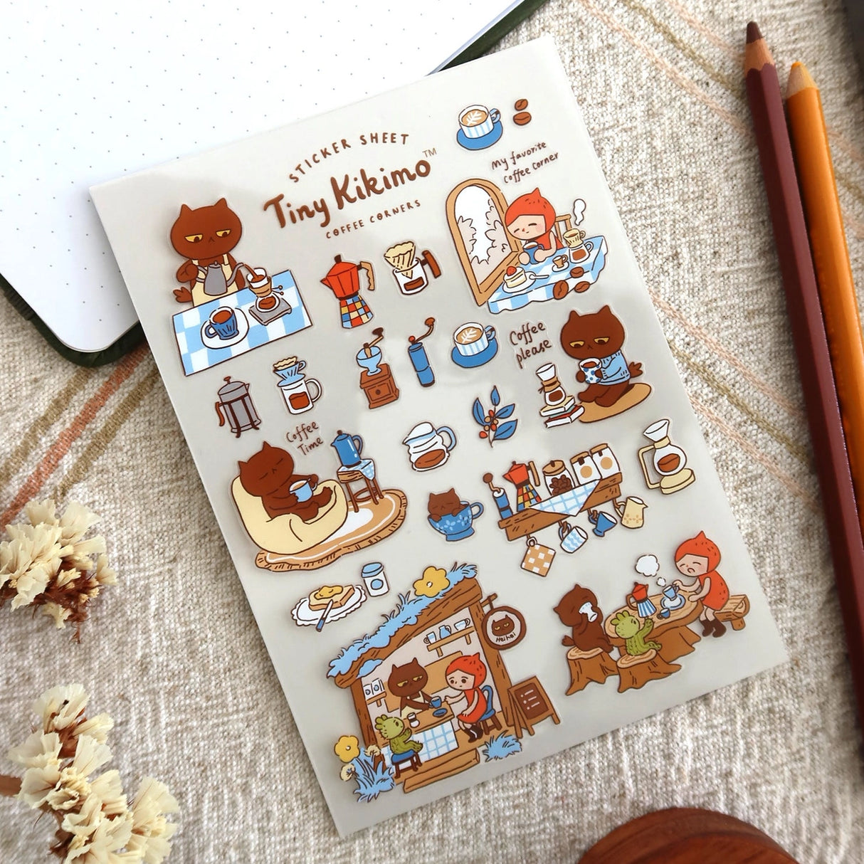 Perfect for planners, journals, or scrapbooking. Approx. 4 x 6 in.