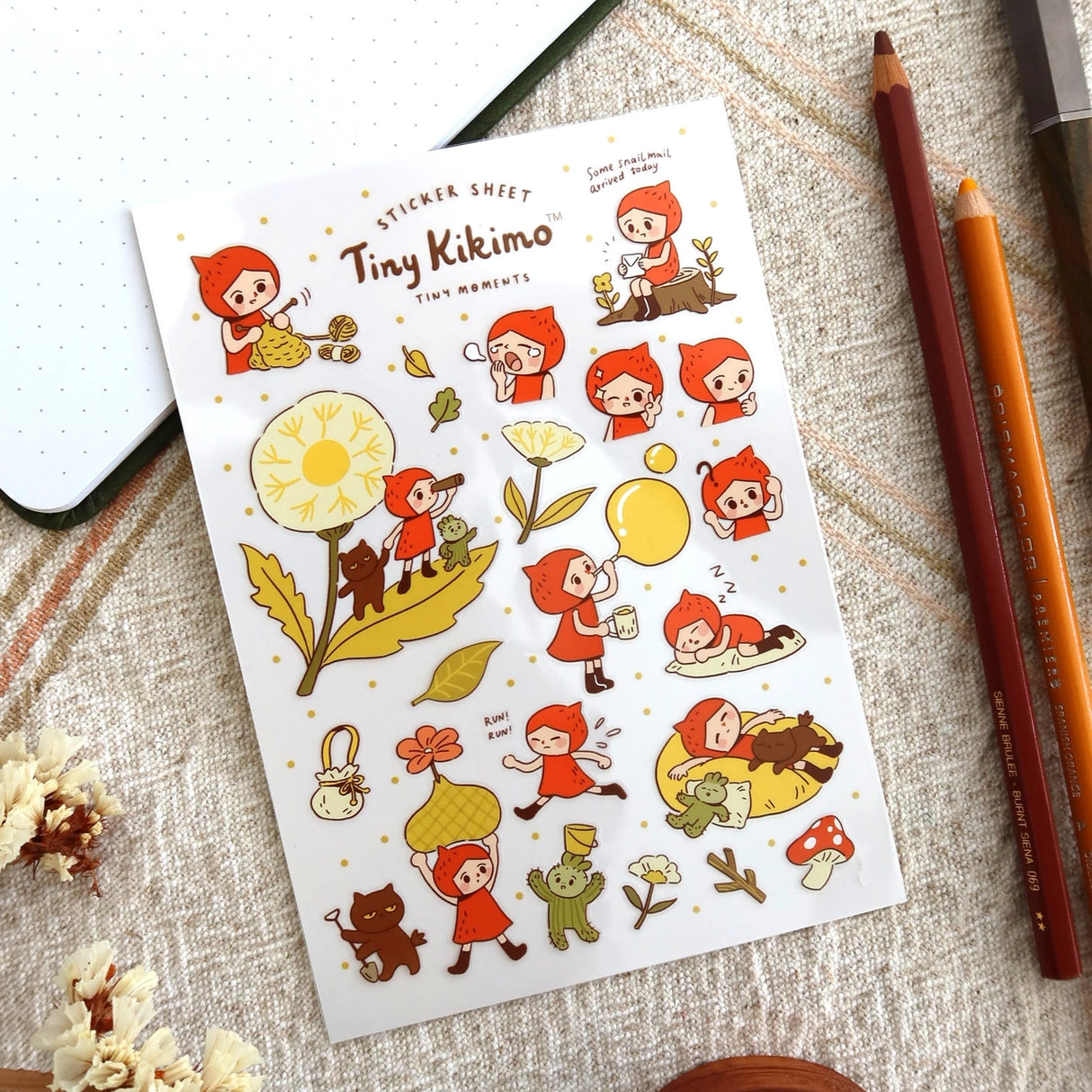 Perfect for planners, journals, or scrapbooking. Approx. 4 x 6 in.