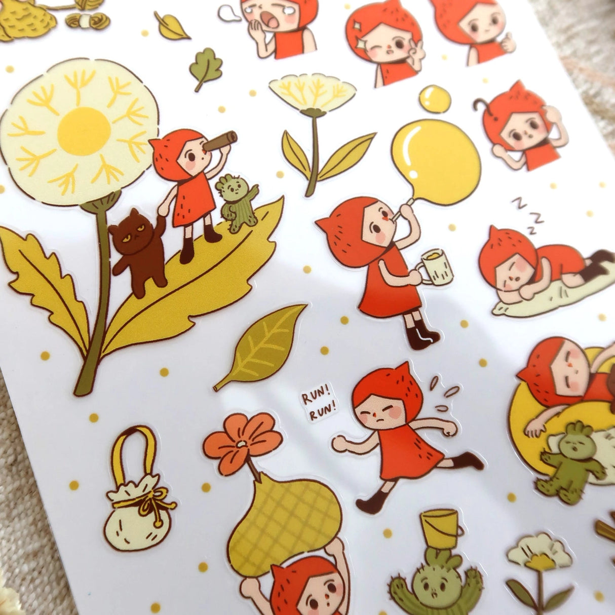 Perfect for planners, journals, or scrapbooking. Approx. 4 x 6 in.