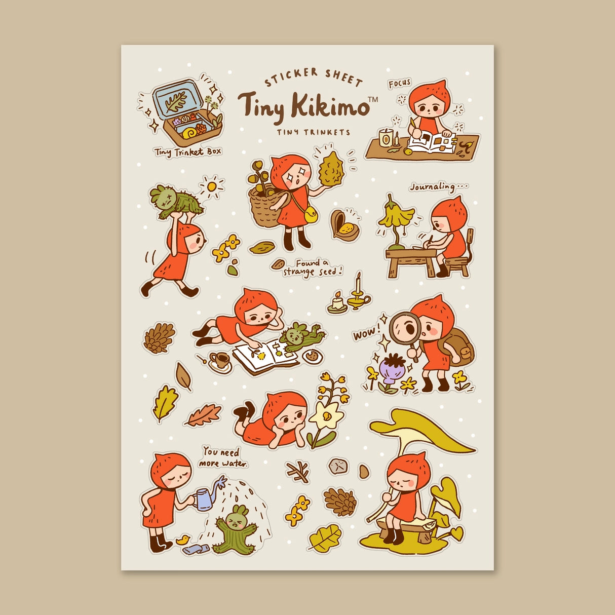 Perfect for planners, journals, or scrapbooking. Approx. 4 x 6 in.