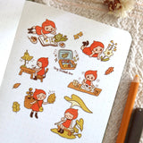 Perfect for planners, journals, or scrapbooking. Approx. 4 x 6 in.