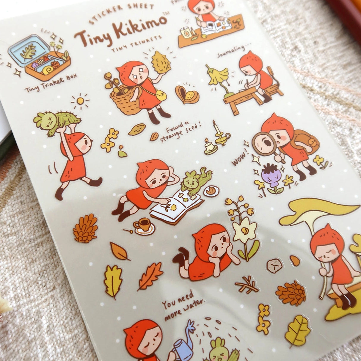 Perfect for planners, journals, or scrapbooking. Approx. 4 x 6 in.