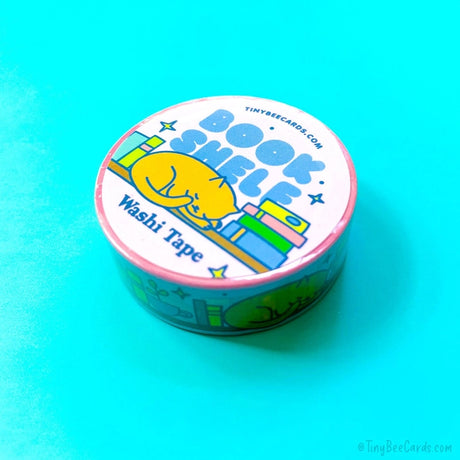 Tiny Bee Cards Bookshelf Washi Tape