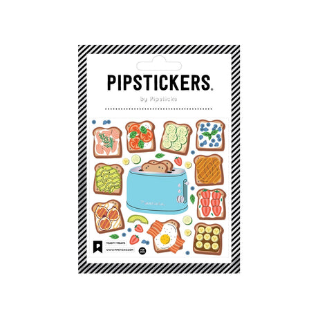 Breakfast, but make it cute. 🍞✨

This tasty little sticker sheet is stacked with the dreamiest toasts - jammy, buttery, avo-topped, sprinkle-covered, and fresh-from-the-toaster perfection. Right in the middle sits the sweetest turquoise toaster oven, ready to pop up your next carb-loaded masterpiece. It’s cozy kitchen energy with a side of creativity, perfect for planners, journals, snail mail, and anywhere that could use a warm and toasty moment. Because every great day starts with good toast.

PipSticker