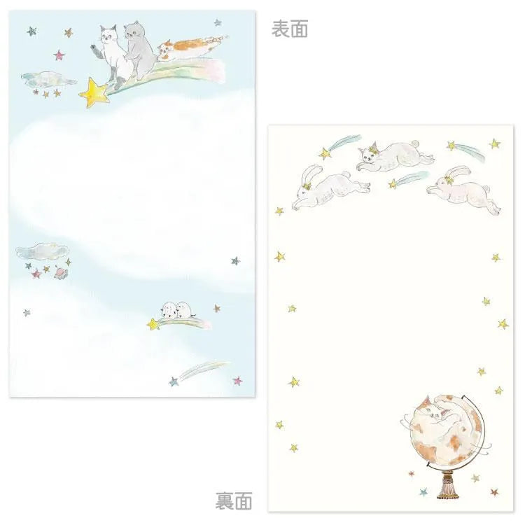 A new collection of double-sided memo pads has arrived! Both sides will have different illustrations and can be used according to your personal desire.

Size: 80×126 mm / 20 sheets of the same design bound
Material: Paper