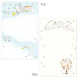 A new collection of double-sided memo pads has arrived! Both sides will have different illustrations and can be used according to your personal desire.

Size: 80×126 mm / 20 sheets of the same design bound
Material: Paper