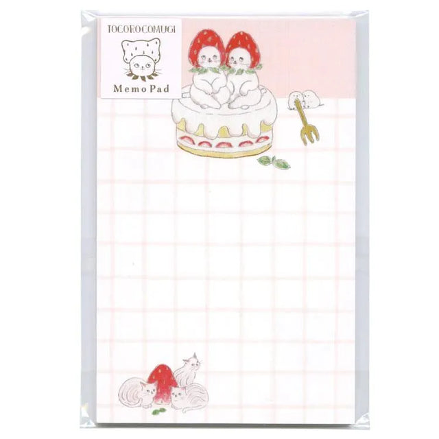 A new collection of double-sided memo pads has arrived! Both sides will have different illustrations and can be used according to your personal desire.

Size: 80×126 mm / 20 sheets of the same design bound
Material: Paper