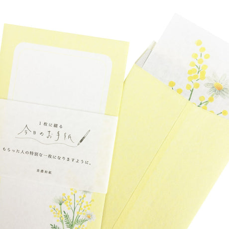Carta de hoy Ramo de mimosas Carta Set