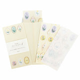 Today's Letter Flower Brooch Letter Set