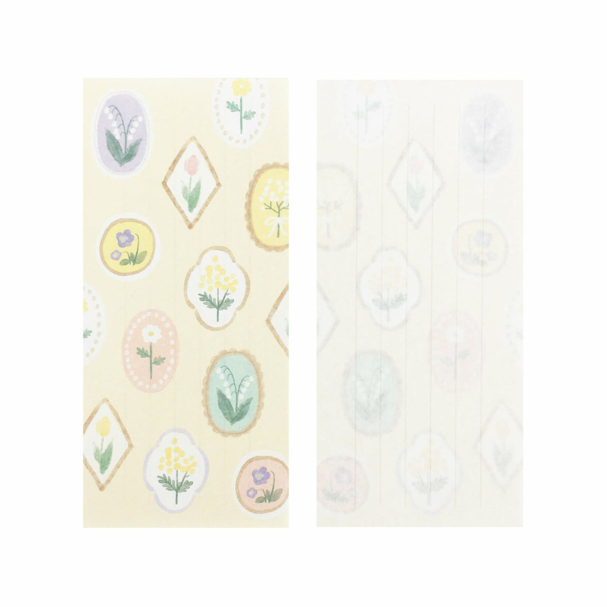 Today's Letter Flower Brooch Letter Set