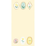 Today's Letter Flower Brooch Letter Set