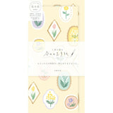 Today's Letter Flower Brooch Letter Set