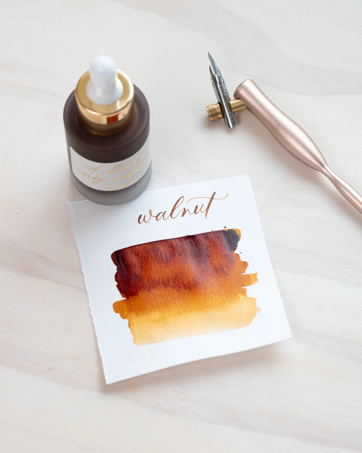 Tom's Studio - Calligraphy Ink - Walnut