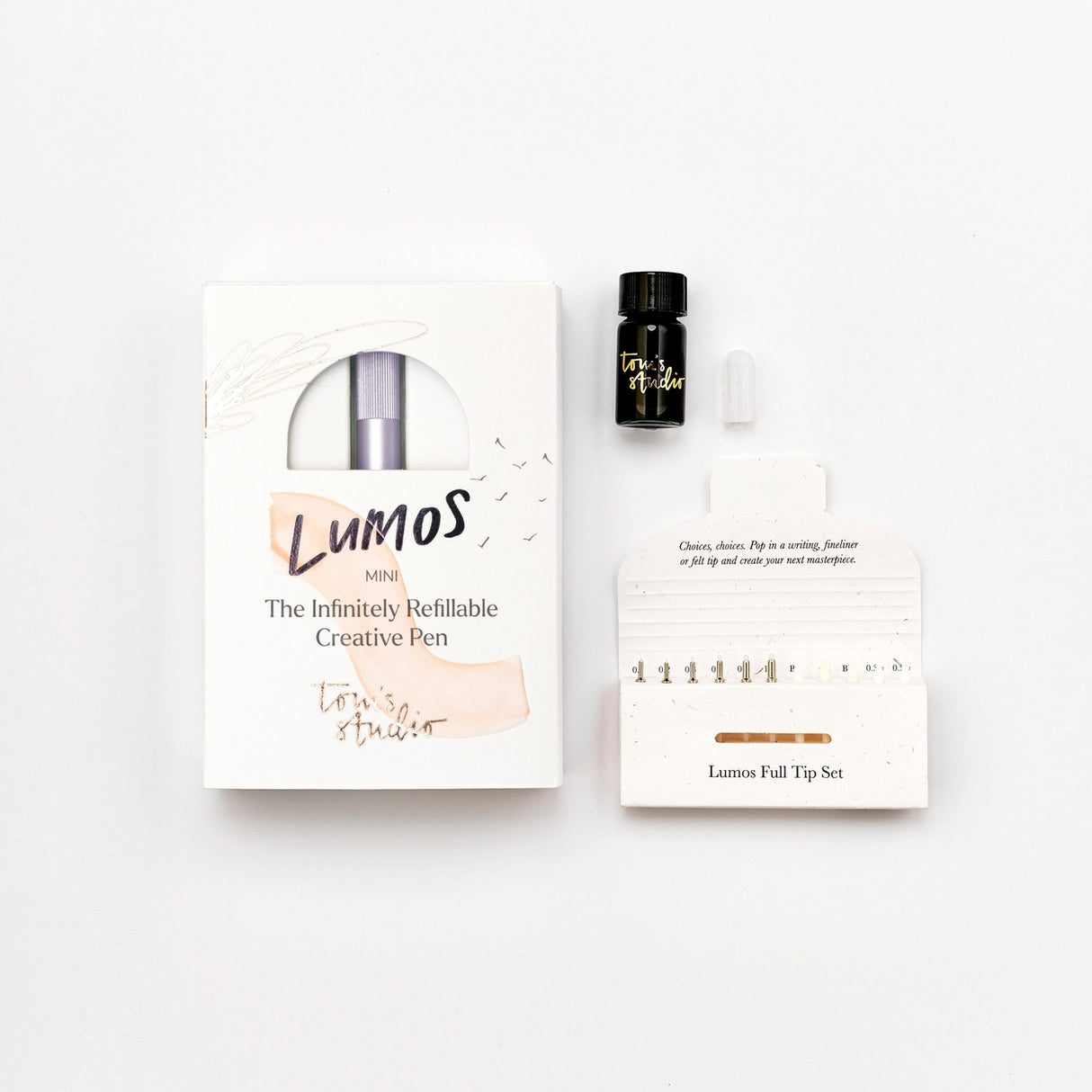Tom's Studio - Lumos Mini Refillable Pen - Raspberry