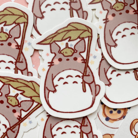 Cherry Rabbit - Totoro Sticker