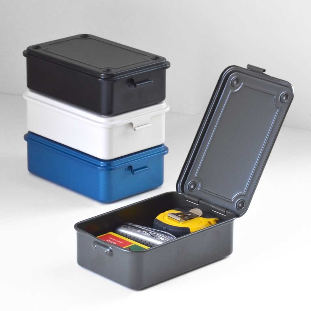 Toyo Steel Stackable Storage Box T-150 White