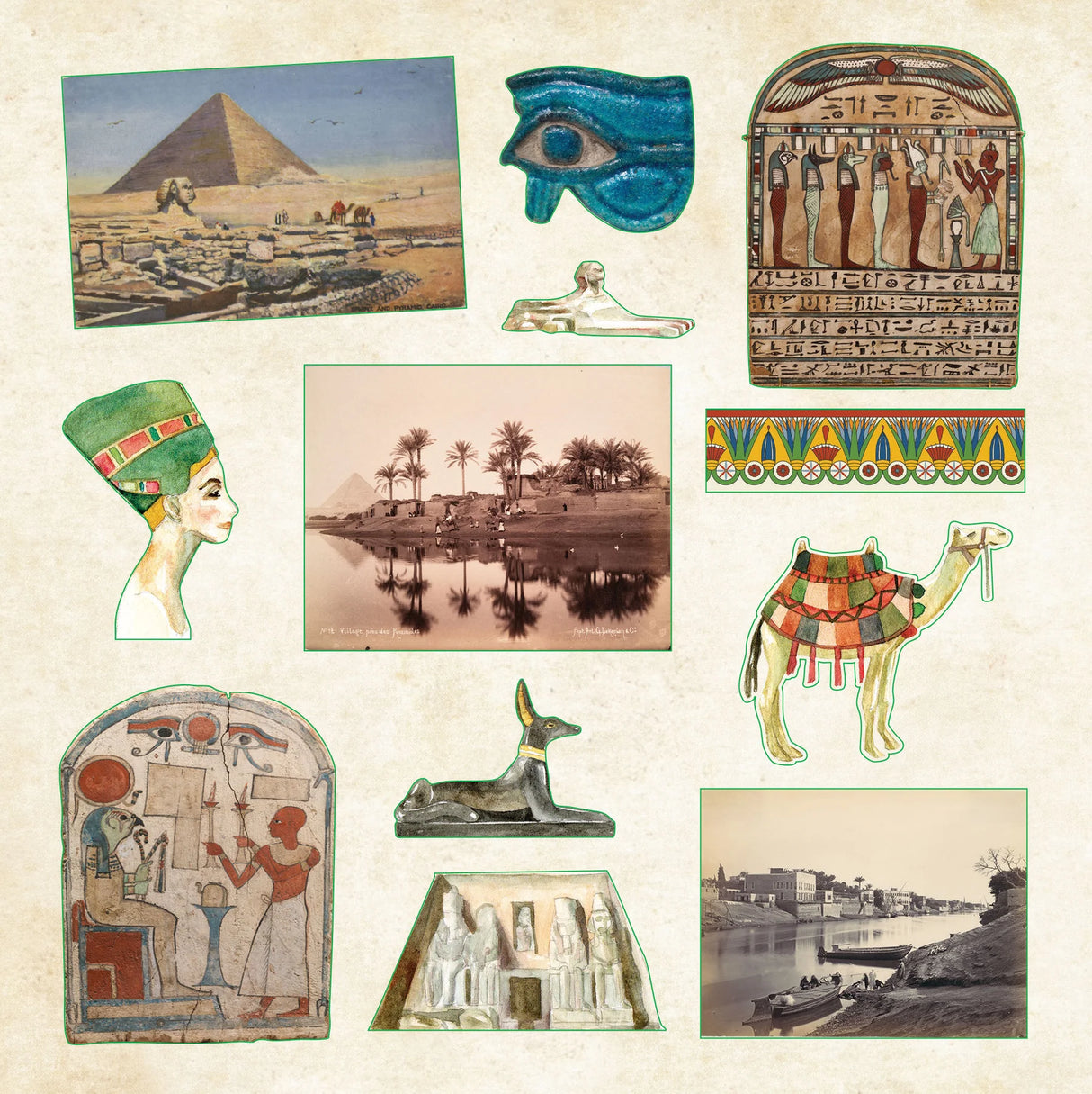 Here is a richly packed sticker book designed for wanderlusters, memory-keepers, and anyone who loves turning their journal or planner into a visual travelogue!

With 50 vibrant pages and more than 700 stickers, it's a treasure trove of global imagery ready to spark your next adventure!
