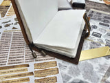 CoraCreaCrafts Traveler Leather Journal