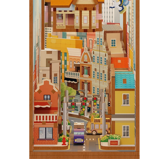 Up Travel with the Wind Book Nook Kit