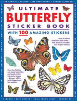 Ultimate Butterfly Sticker Book with 100 Amazing Stickers By Armadillo Press