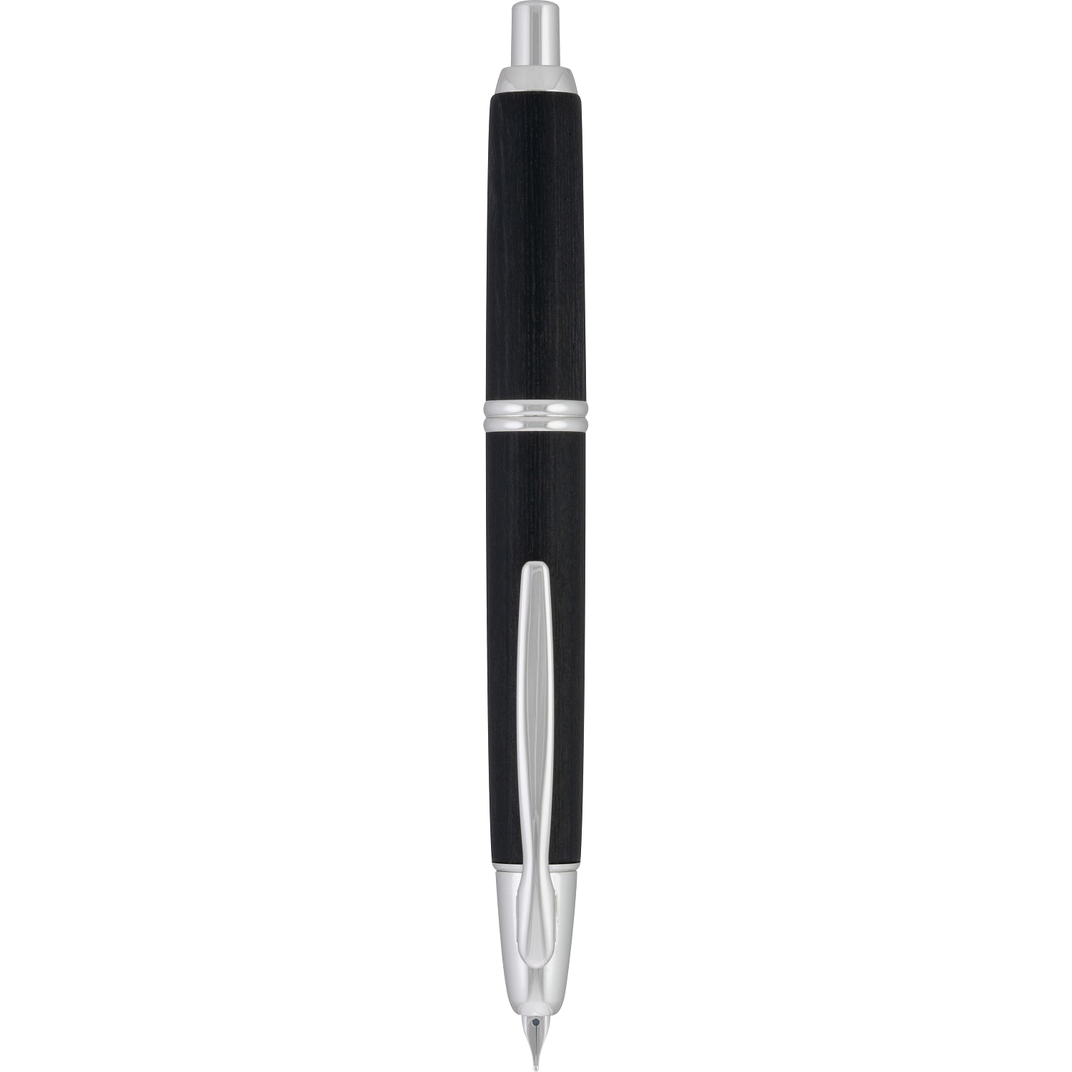 Pilot Vanishing Point Fountain Pen - Black Birchwood