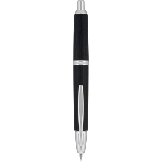 Pilot Vanishing Point Fountain Pen - Black Birchwood