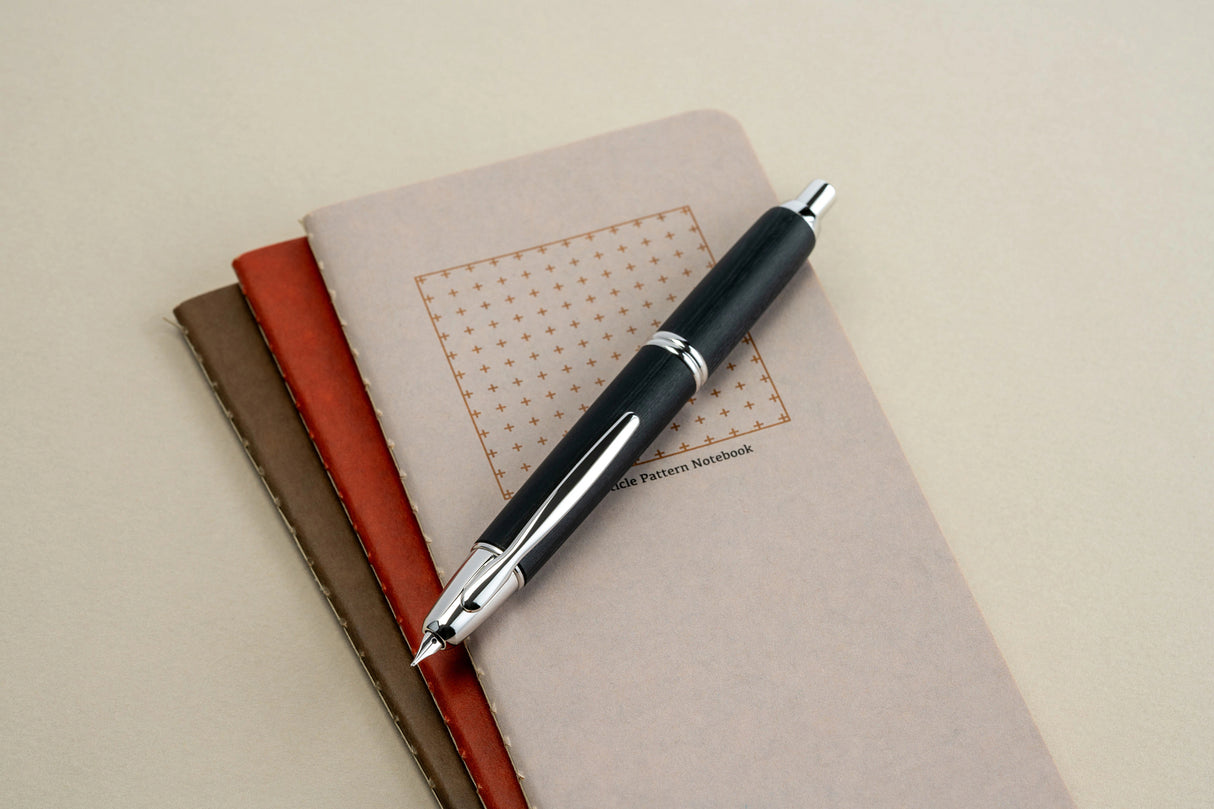 Pilot Vanishing Point Fountain Pen - Black Birchwood