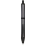 Pilot Vanishing Point Fountain Pen - Gun Metal Black Matte