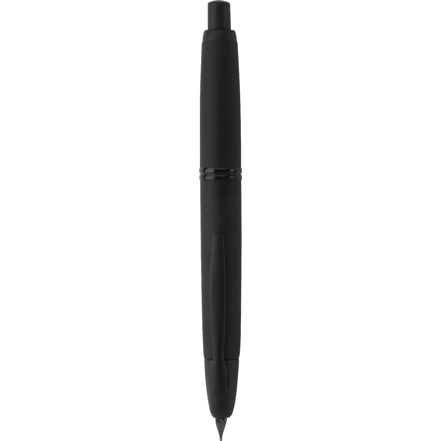 Pilot Vanishing Point Fountain Pen - Black Matte Black Tip