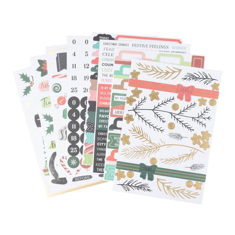 Vicki Boutin Peppermint Kisses Sticker Book