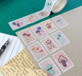 Hannakin - Vintage Mushroom Volume I Stamp Washi Tape
