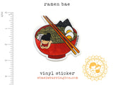 Pegatina de vinilo de Ramen Bae
