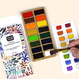 Viviva Pans Original Pan Set - 16 Watercolors Viviva Colors