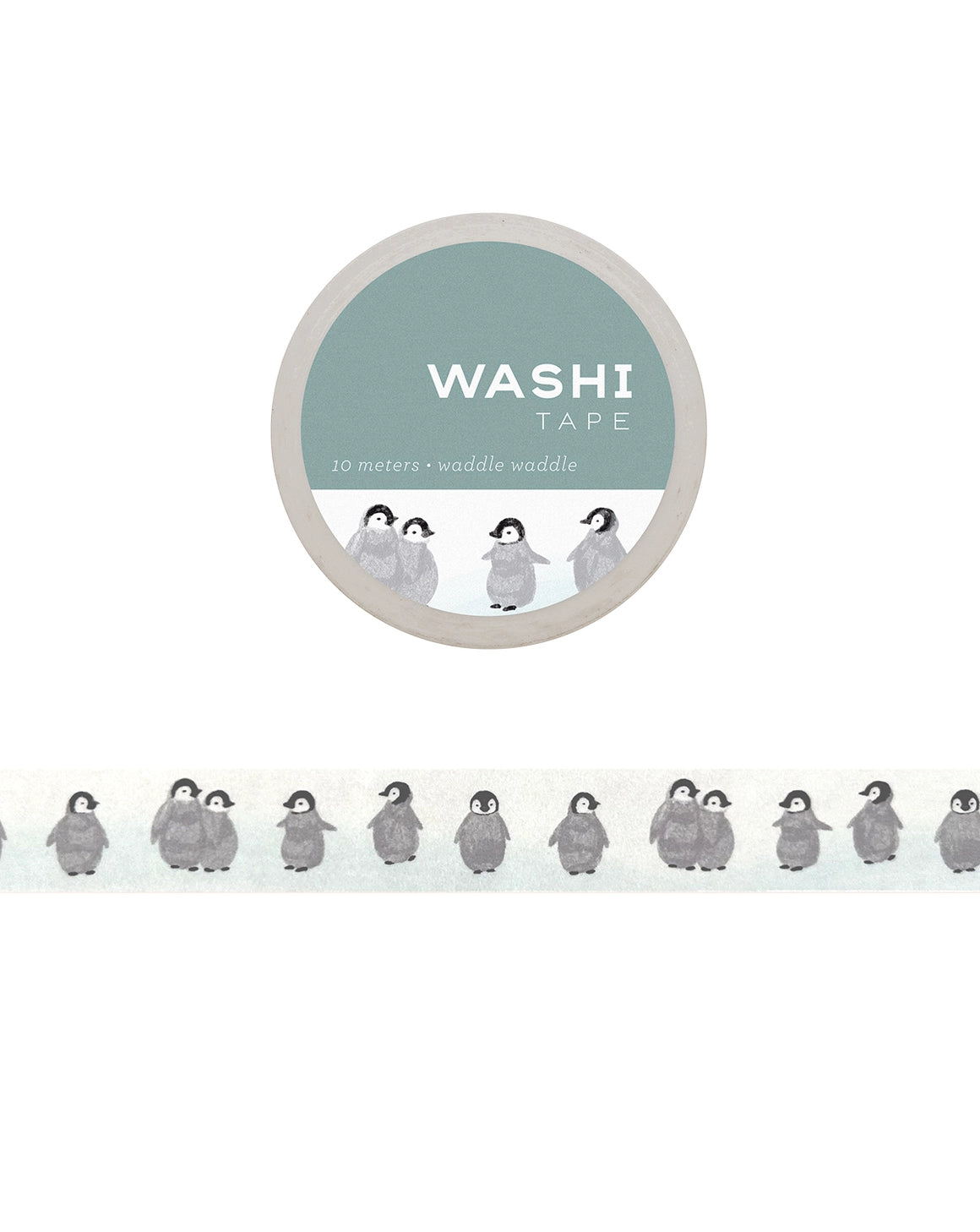 Girl of All Work Waddle Waddle Washi Tape

These 15 mm wide rolls pack a punch with their striking designs and color, not to mention their eye-catching packaging makes them the perfect gift for all crafters and DIYers.

10 meters/ 15 mm per roll.