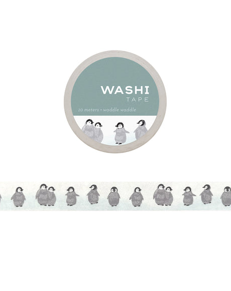 Girl of All Work Waddle Waddle Washi Tape

These 15 mm wide rolls pack a punch with their striking designs and color, not to mention their eye-catching packaging makes them the perfect gift for all crafters and DIYers.

10 meters/ 15 mm per roll.