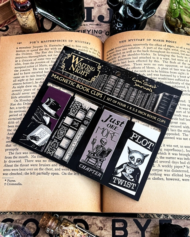 Waiting For the Night Magnetic Bookmarks (4-Pack)