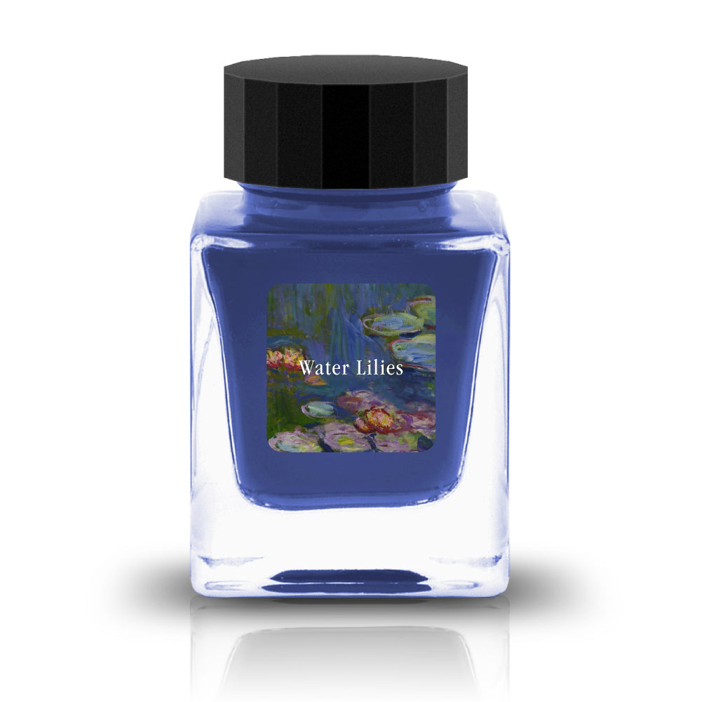 Water Lilies Ink

The Respect Collection pays homage to artistic masterpieces with inks that display the vibrant colors found in these artworks. These inks are also a part of the Crystal Line which has been produced specifically for glass pens.&nbsp;

RGB: 99, 136, 242
Blue
30ml

Glass Pen Only