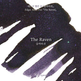 'The Color of Literature' is the project expressing the stories and impressions of literature works with colors, Wearingeul inks illustrate the specific scenes or the atmosphere of novels and poems, Also, some sets represent the main concept of the original stories, giving unqiue exprience following itinerary of the characters in the stories.

The raven sits before the poet who cries for his lost love. Amid the echo of the repeated "Nevermore", sorrow that cannot fade spreads in deep violet, while blue and 