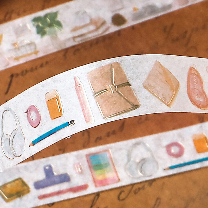 ¿Qué hay en mi escritorio? Cinta adhesiva decorativa washi