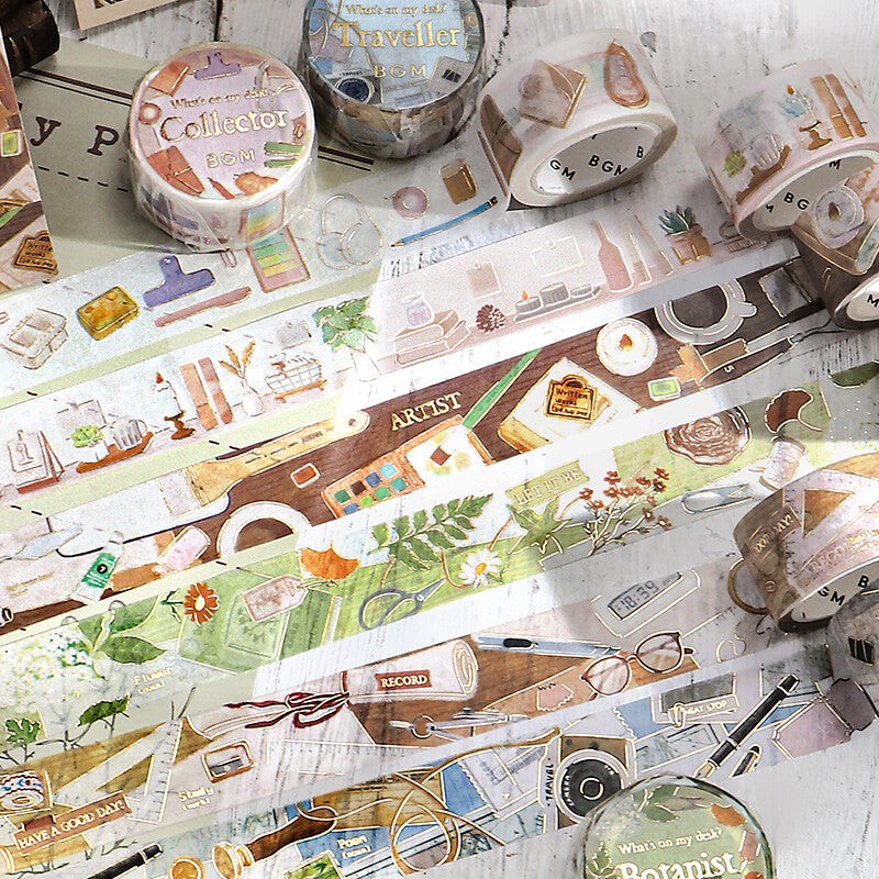 ¿Qué hay en mi escritorio? Cinta adhesiva decorativa washi