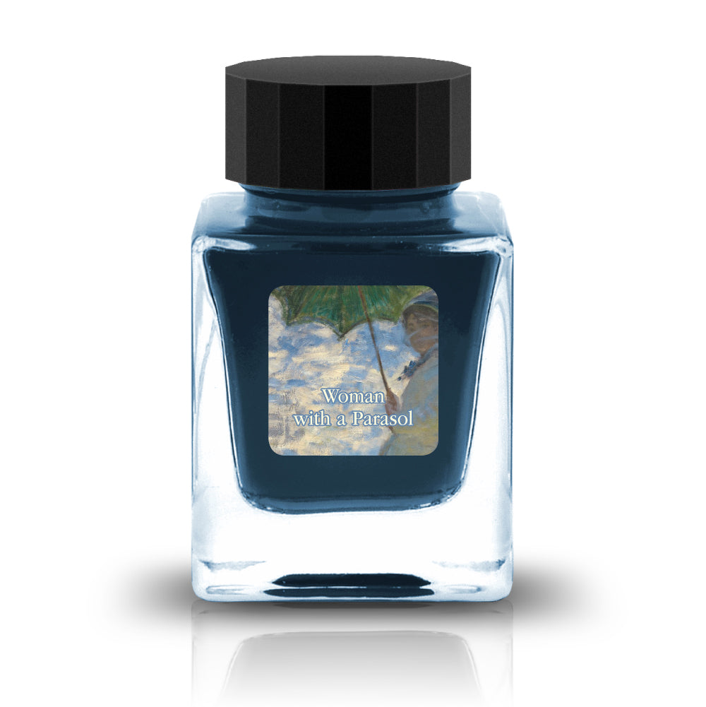 Woman with a Parasol&nbsp;Ink

The Respect Collection pays homage to artistic masterpieces with inks that display the vibrant colors found in these artworks. These inks are also a part of the Crystal Line which has been produced specifically for glass pens.&nbsp;

RGB: 50, 154, 218
Blue

30ml

Glass Pen Only