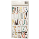 Wonder Thickers Alpha Stickers 5.5"X11" 2/Pkg