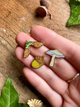 Woodland Seeds Mini Enamel Pin Set