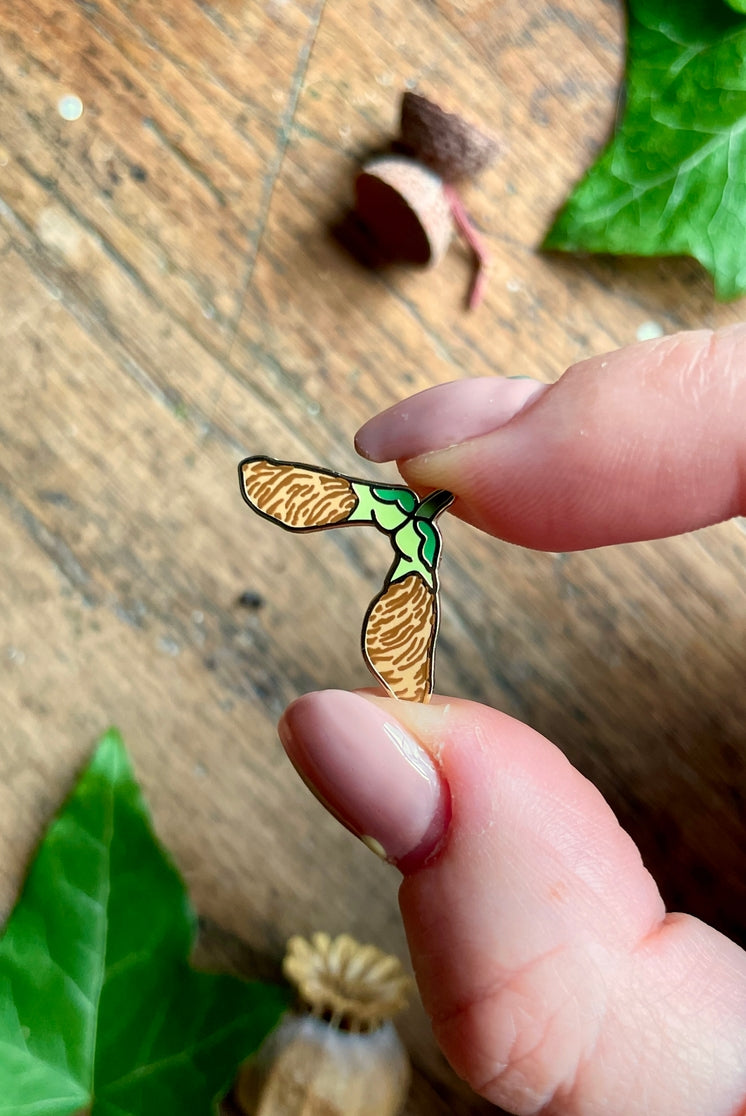 Woodland Seeds Mini Enamel Pin Set