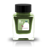 The Three-Year Anniversary Contact Collection features rich, vibrant colors with a smooth writing experience and fascinating characteristics such as shimmer and scent. The “Super” inks contain iridescent shimmer particles that shift color with the light, while the scented inks add a sensory twist to your writing. Please note that scented inks may feather when a large amount is applied—using fountain pen–friendly paper is recommended for the best results.