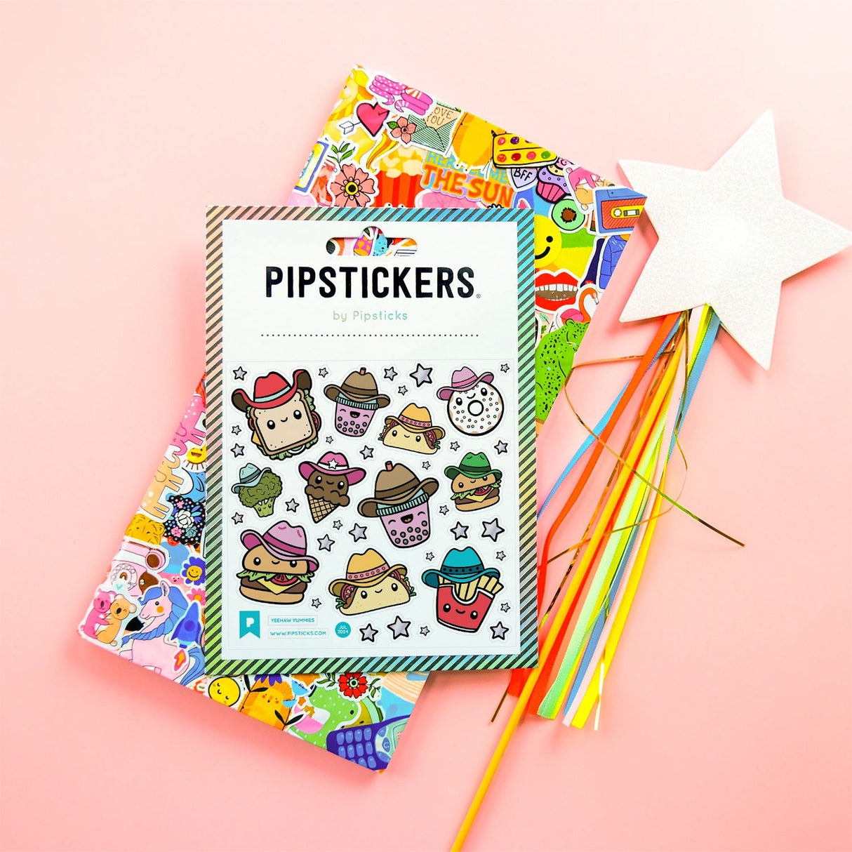 Pipsticks Sticker Sheet - Yeehaw Yummies