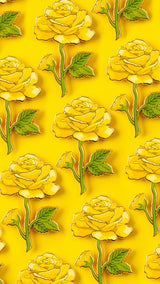 Yellow Rose Enamel Pin