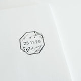Yohaku Date Stamp - Octagonal (SD-003)