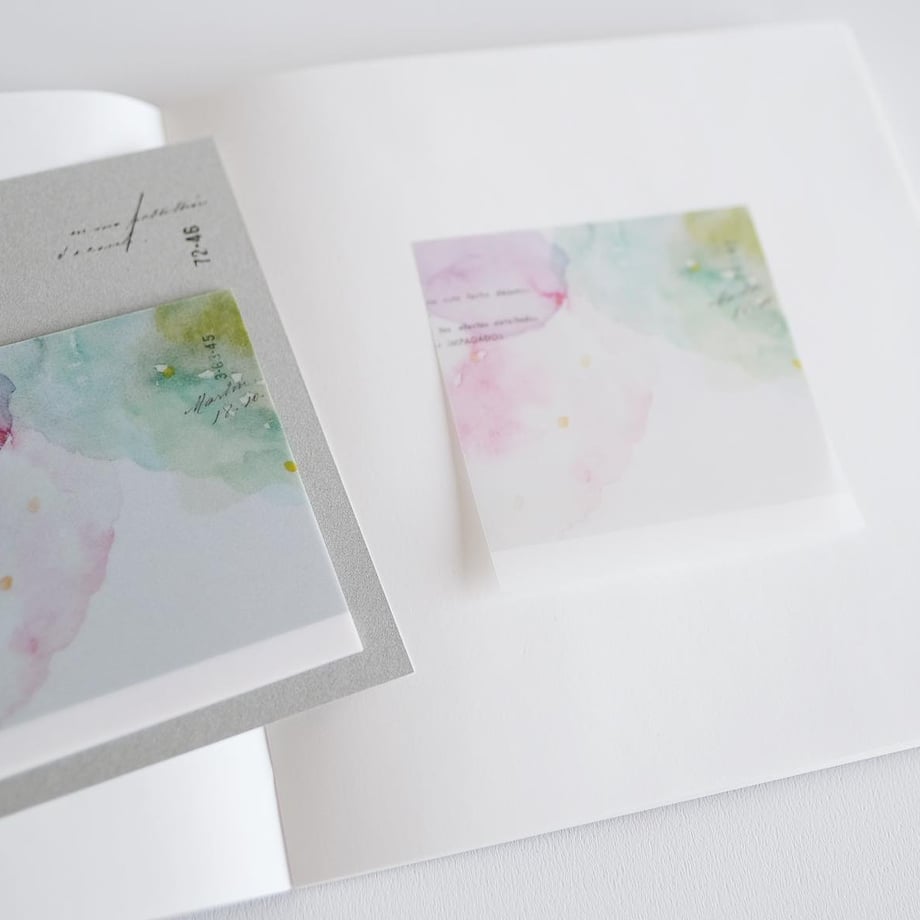 Yohaku Tracing Sticky Notes - Planetarium (M-065)